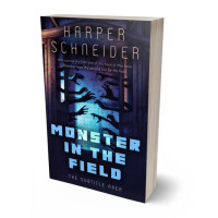 3D view of Premade Horror Book Cover - Mirage