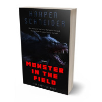 3D view of Premade Horror Book Cover - Woodsmoke