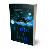 3D view of Premade Mystery & Thriller & Suspense Book Cover - Black Pearl