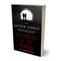 3D view of Premade Mystery & Thriller & Suspense Book Cover - Cod Gray