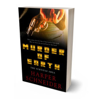 3D view of Premade Mystery & Thriller & Suspense Book Cover - Asphalt