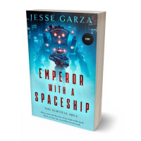 Tablet view of Spray #12507 - Premade Science Fiction Book Cover