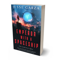 3D view of Premade Apocalyptica Book Cover - Sunglo