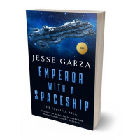 Tablet view of Black Pearl #12511 - Premade Science Fiction Book Cover