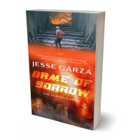 3D view of Premade Apocalyptica Book Cover - Tuscany