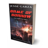 3D view of Premade Apocalyptica Book Cover - Thunder