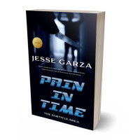 3D view of Premade Mystery & Thriller & Suspense Book Cover - Ebony