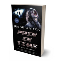 3D view of Premade Horror Book Cover - Pink Swan