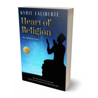 3D view of Premade Religion & Spirituality Book Cover - Ebony