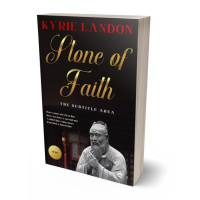 3D view of Premade Religion & Spirituality Book Cover - Cocoa Brown