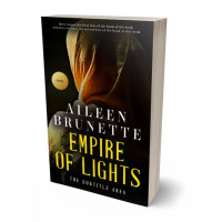 3D view of Premade Historical Book Cover - Old Gold