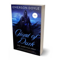 3D view of Premade Fantasy Book Cover - Ebony