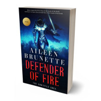 3D view of Premade Fantasy Book Cover - Black Pearl