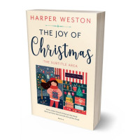 3D view of Premade Chick Lit Book Cover - Blue Dianne