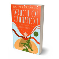 3D view of Premade Chick Lit Book Cover - Pomegranate