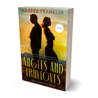 3D view of Premade Romance Book Cover - Crowshead