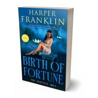 3D view of Premade Fantasy Book Cover - Tiber