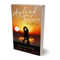 3D view of Premade Romance Book Cover - Raw Sienna