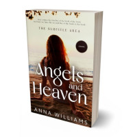 3D view of Premade Literary Fiction Book Cover - Graphite