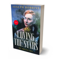 3D view of Premade Romance Book Cover - Oxford Blue