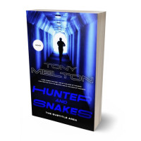 3D view of Premade Mystery & Thriller & Suspense Book Cover - Ebony