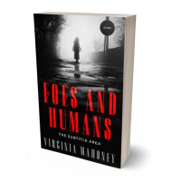 3D view of Premade Mystery & Thriller & Suspense Book Cover - Cod Gray