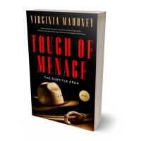 3D view of Premade Western Book Cover - Cinnabar