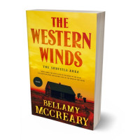 3D view of Premade Western Book Cover - Eclipse