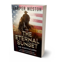 3D view of Bone #12946 - Premade Action & Adventure Book Cover