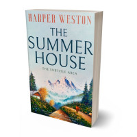 3D view of Premade Literary Fiction Book Cover - Tiara