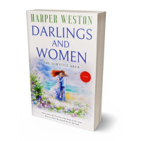 3D view of Premade Romance Book Cover - Bon Jour