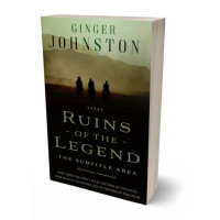 3D view of Premade Western Book Cover - Locust