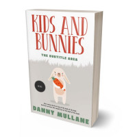 3D view of Premade Nature Book Cover - Swiss Coffee