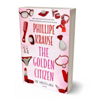 3D view of Premade Chick Lit Book Cover - Amour