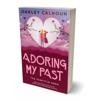 3D view of Premade Romance Book Cover - Claret