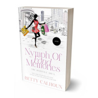 3D view of Premade Chick Lit Book Cover - Bon Jour