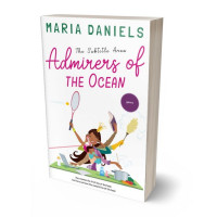 3D view of Premade Chick Lit Book Cover - Periglacial Blue