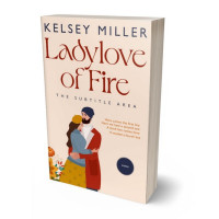 3D view of Premade Chick Lit Book Cover - Janna