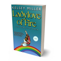 3D view of Premade Chick Lit Book Cover - Jelly Bean