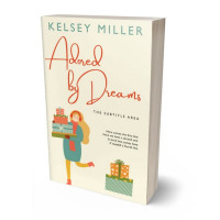 3D view of Premade Chick Lit Book Cover - Quarter Spanish White