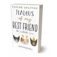 3D view of Premade Teen & Young Adult Book Cover - Vanilla