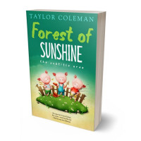 3D view of Premade Nature Book Cover - Eucalyptus