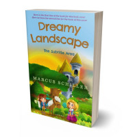 3D view of Premade Fantasy Book Cover - Half Baked