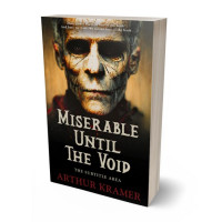 3D view of Premade Horror Book Cover - Laser