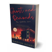 3D view of Premade Horror Book Cover - Ebony Clay