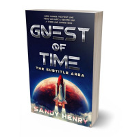 3D view of Clam Shell #13807 - Premade Science Fiction Book Cover | BookCoverZone