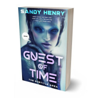 3D view of Premade Science Fiction Book Cover - San Juan