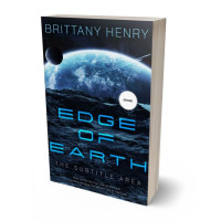 3D view of Premade Science Fiction Book Cover - Ebony