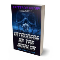 3D view of Premade Science Fiction Book Cover - Ebony