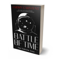 3D view of Cod Gray #13845 - Premade Science Fiction Book Cover